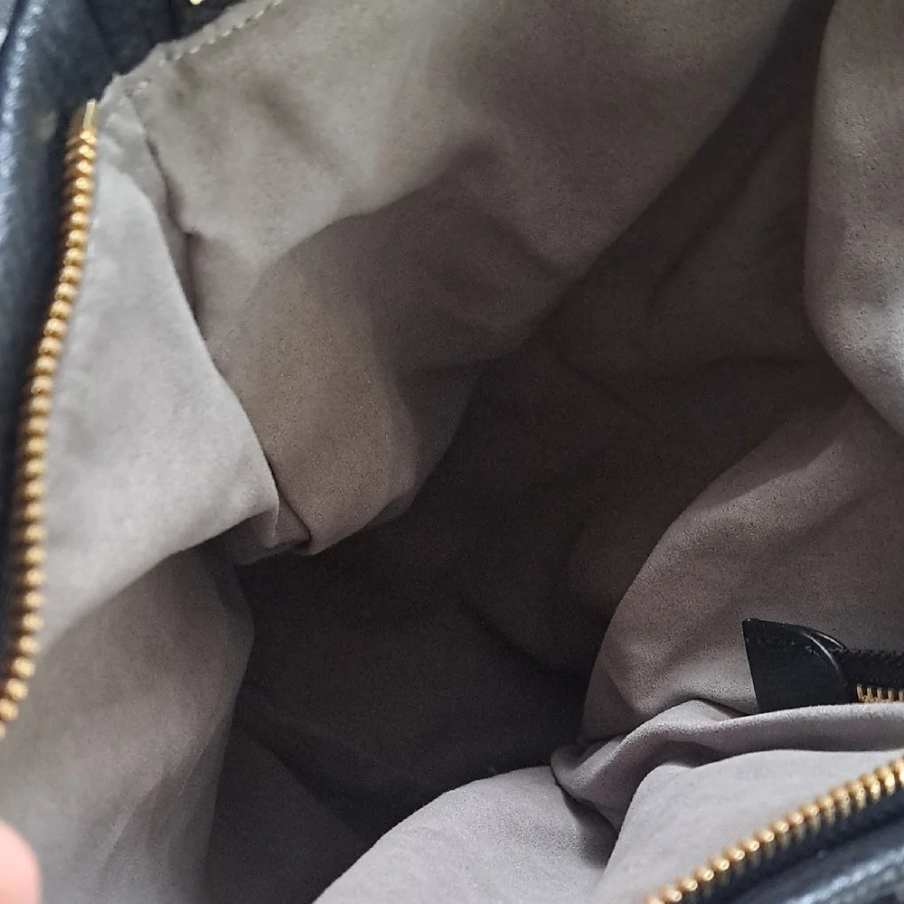 Vince Camuto Black Leather Crossbody Bag - Picture 8 of 15